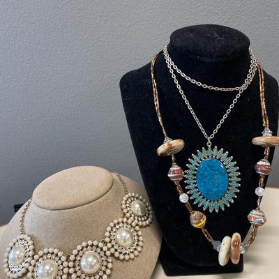 Statement necklaces