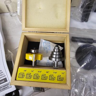 Rockler Router Jigs, Assorted Router Bits & Accessories (DG-JS)