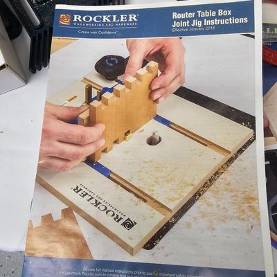 Rockler Router Jigs, Assorted Router Bits & Accessories (DG-JS)