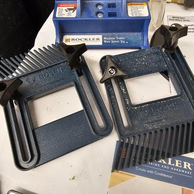 Rockler Router Jigs, Assorted Router Bits & Accessories (DG-JS)