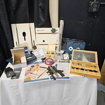 Rockler Router Jigs, Assorted Router Bits & Accessories (DG-JS)