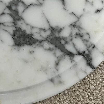 Mahogany Victorian Plant Stand W/ Beveled Italian Marble Top (BGB-RG)