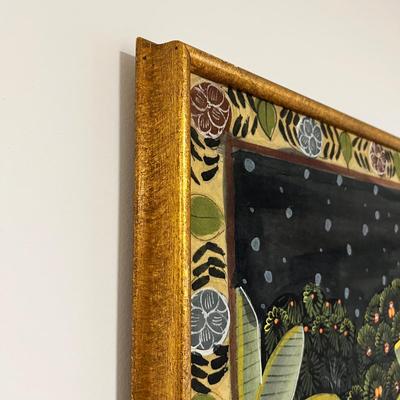 Large Pichwai Painting - 33” x 46”H (BGB-RG)