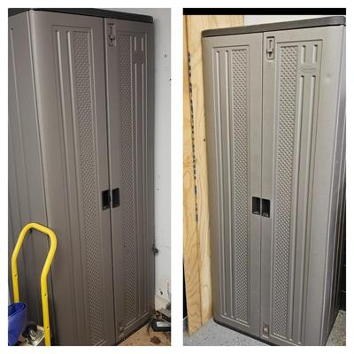 Two Suncoast Two Door Storage Cabinets (DG/G-JS)