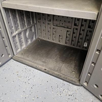 Two Suncoast Two Door Storage Cabinets (DG/G-JS)