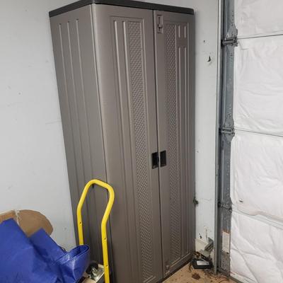 Two Suncoast Two Door Storage Cabinets (DG/G-JS)