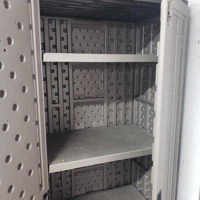 Two Suncoast Two Door Storage Cabinets (DG/G-JS)