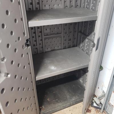 Two Suncoast Two Door Storage Cabinets (DG/G-JS)