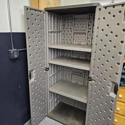 Two Suncoast Two Door Storage Cabinets (DG/G-JS)