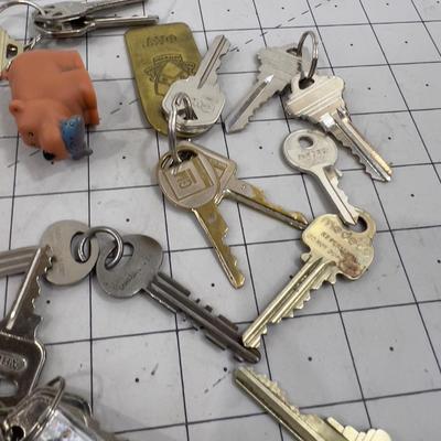 Keys and Key Rings 