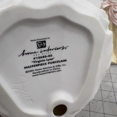 3 Figurines, all Home Interiors LADIES 