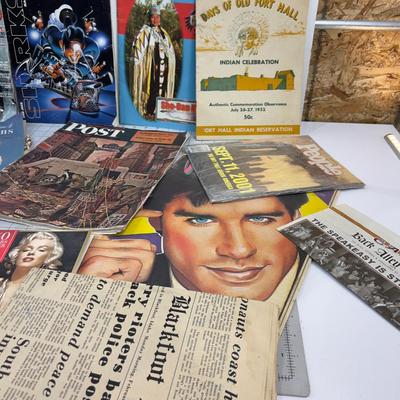 Mixed Lot of Magazines and other Ephemera 
