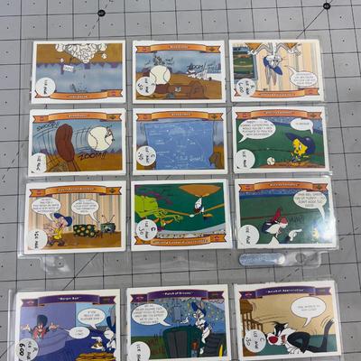 Looney Toons Baseball Cards, Including a HOLOGRAPH CARD!! 