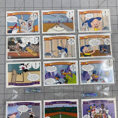 Looney Toons Baseball Cards, Including a HOLOGRAPH CARD!! 