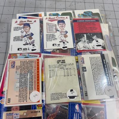 Mostly Basket Ball Trading Cards, Various Rookie Cards too