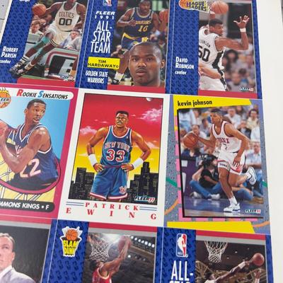Mostly Basket Ball Trading Cards, Various Rookie Cards too