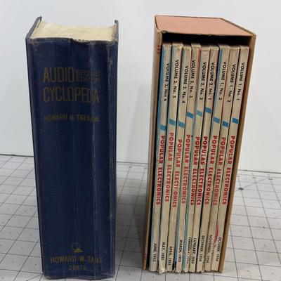 Audio Encyclopedia and Popular Mechanics Magazines 9 