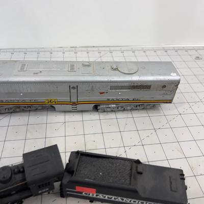 Trains Mixed Sizes HO, N & O Scale 