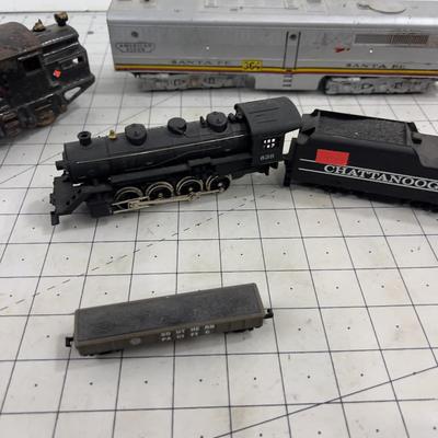 Trains Mixed Sizes HO, N & O Scale 