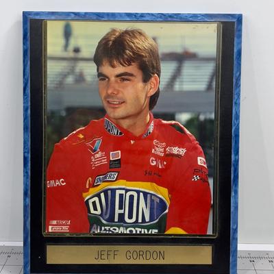 Jeff Gordon Colored Photo, Race Car Driver 