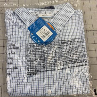 Columbia Tamiami Long Sleeve Button up NEW, Size XL 