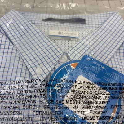Columbia Tamiami Long Sleeve Button up NEW, Size XL 