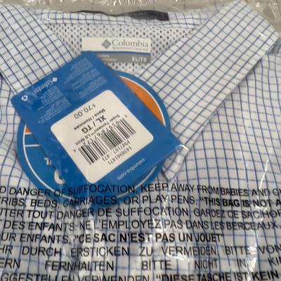 Columbia Tamiami Long Sleeve Button up NEW, Size XL 