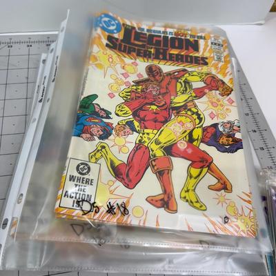 HUGE LOT OF Comics; LEGION OF SUPPER HEROS 7 Issues and Multiple copies of Each 