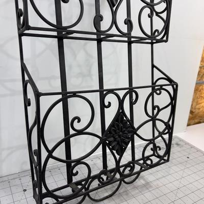 Magazine Rack Wall Mount Style. 