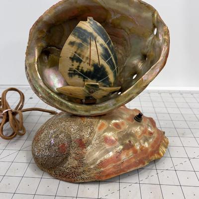 Shell LAMP.  WOW!!! Unique. Real! 