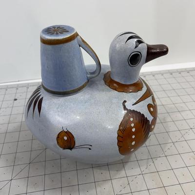 Mexican Ceramic Bird Picture and Cup