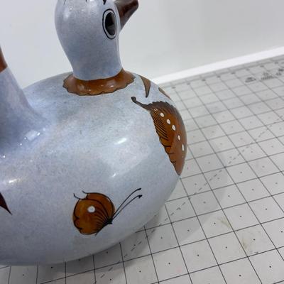 Mexican Ceramic Bird Picture and Cup