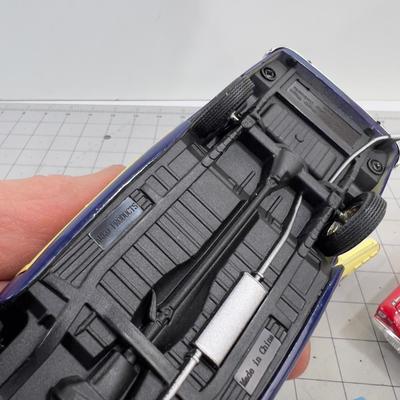 Die Cast Car Collection; Panel Wagon "Woody"  & 2 T- Bird, 2 Fairlane, 