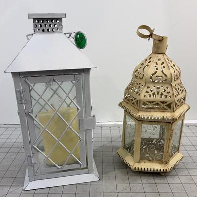 2 Candle Lanterns 