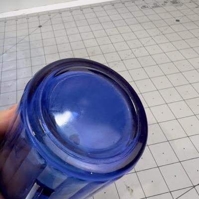 Hazel Atlas BLUE Bowl & Cream Pitcher 