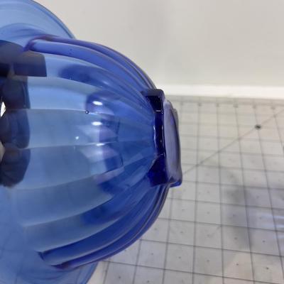 Hazel Atlas BLUE Bowl & Cream Pitcher 