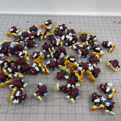 Toy Collectible, California Raisin form Hardee Calrab Applause,  All of them