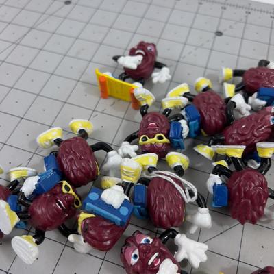 Toy Collectible, California Raisin form Hardee Calrab Applause,  All of them