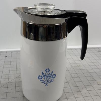 Corning Ware Coffee Pot Cornflower Corning Ware 