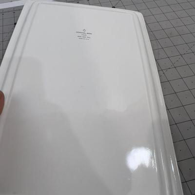 Cornflower Corning Ware Broiler, Back TRAY 