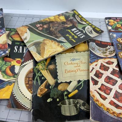 Lots of Recipe Booklets from the 1950's 