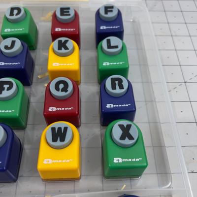 Alphabet Punch Kit 