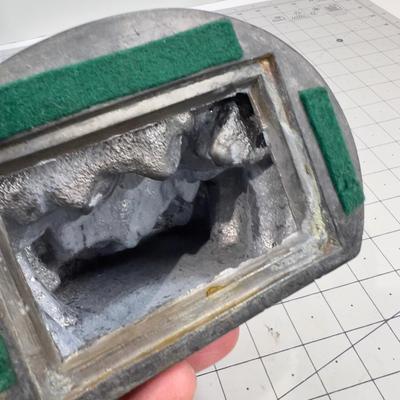 Book Ends Set. Bronze Color, Mother and Child