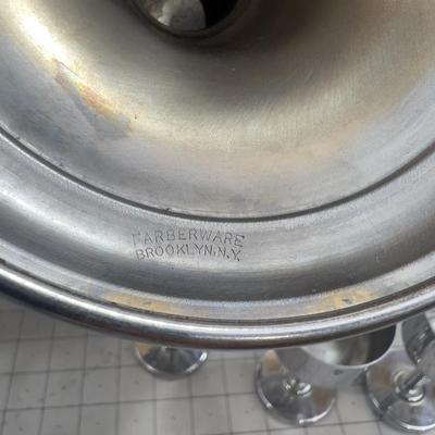 Chrome Coffee Pot  Plus Cream & Sugar plus others. 