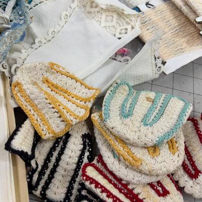 Hand Needle Work! Doilies, Lace, Embroidery, Crochet