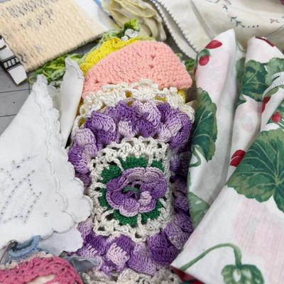 Hand Needle Work! Doilies, Lace, Embroidery, Crochet