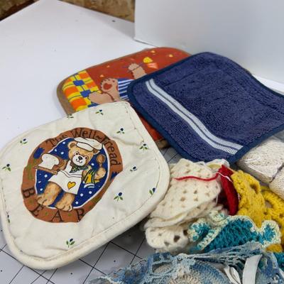 Hand Needle Work! Doilies, Lace, Embroidery, Crochet