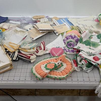 Hand Needle Work! Doilies, Lace, Embroidery, Crochet