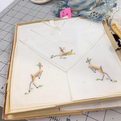 Hand Needle Work! Doilies, Lace, Embroidery, Crochet