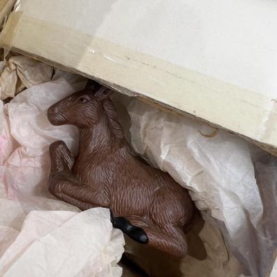 10 Piece Nativity Set Just Figurines. 